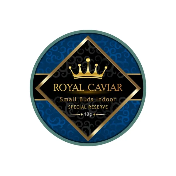 Royal Caviar CBD Indoor Premium – Small Buds 10g | Elegância e Qualidade em Cada Grama