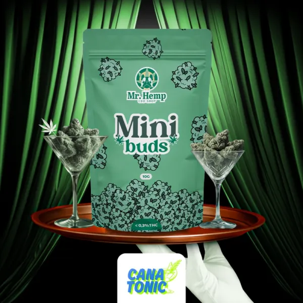 Mini Buds de CBD 10g - Cannatonic