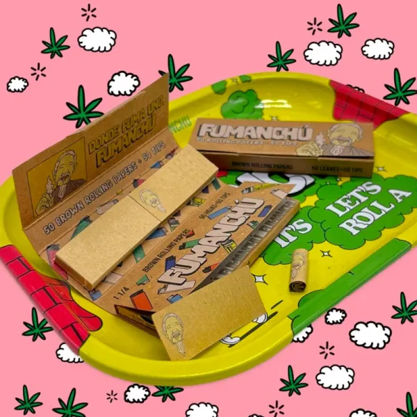 Mortalhas 1 1/4 Castanhas com Filtro - Fumanchú