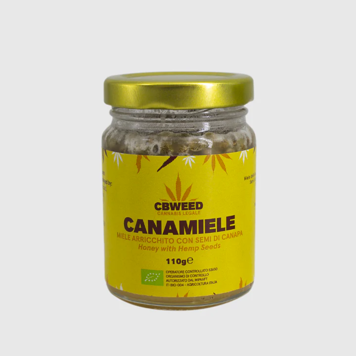 Canamiele | Mel de Acácia com Sementes de Cânhamo CBWeed
