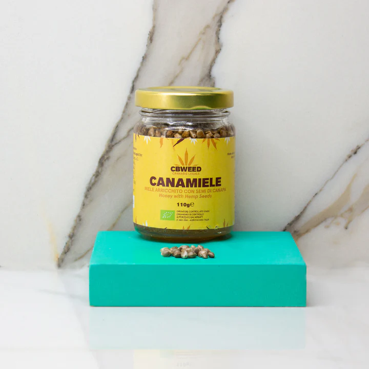 Canamiele | Mel de Acácia com Sementes de Cânhamo CBWeed
