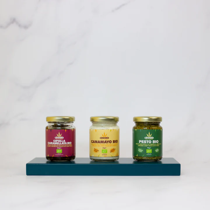 Cebola Caramelizada com Sementes de Cânhamo CBWeed