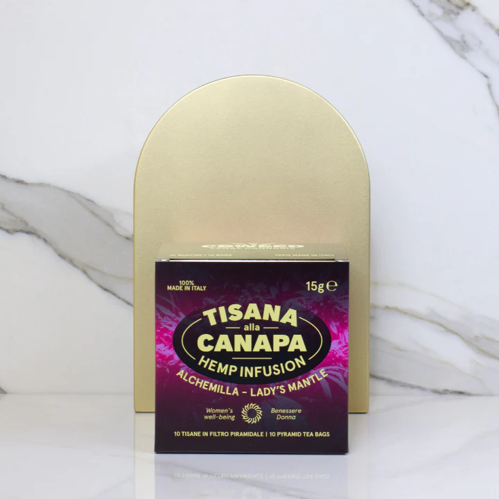 Chá de Cânhamo com Lady's Mantle CBWeed