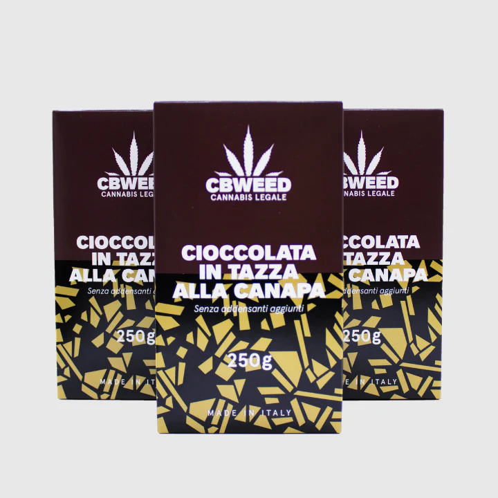 Chocolate Quente com Cânhamo CBWeed