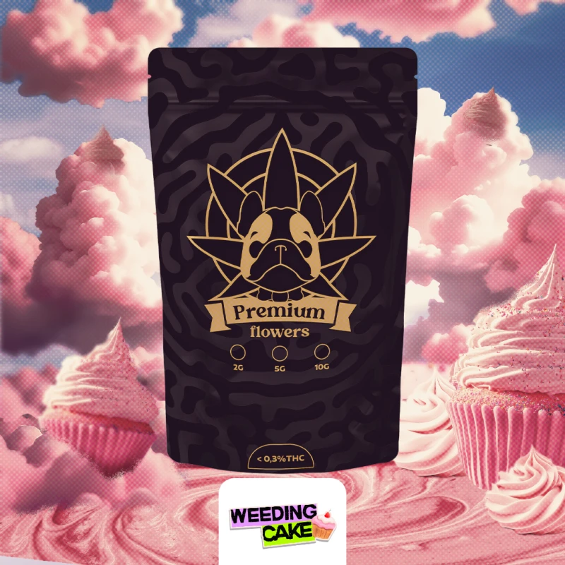 Flor de CBD - Wedding Cake Mama Kana