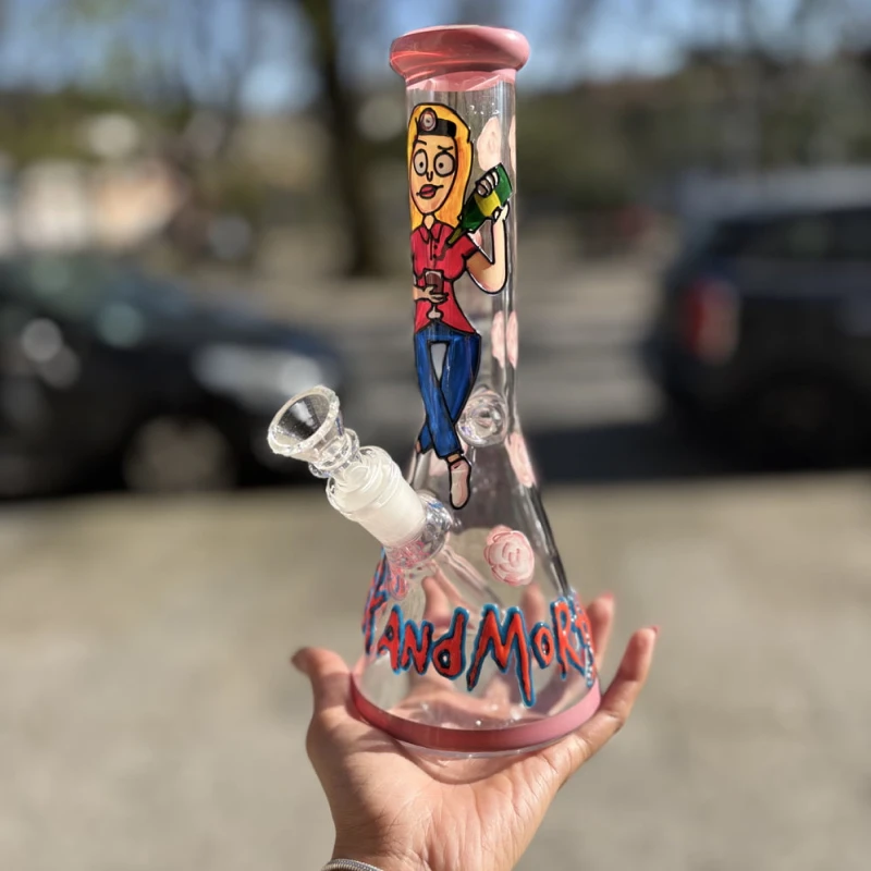 Bong Rick & Morty - Pink Mama Kana