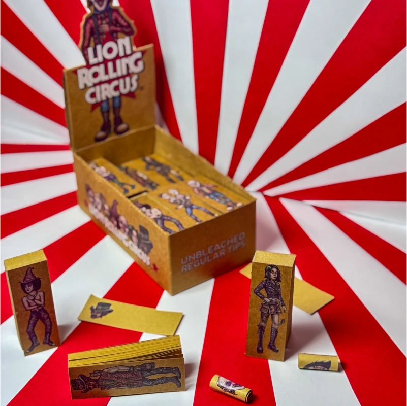 Filtros Castanhos - Lion Rolling Circus Mama Kana