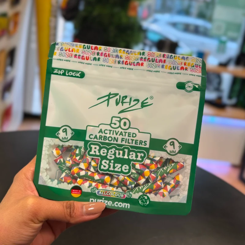 Filtros de Carvão Ativado – Purize - 50un Mama Kana