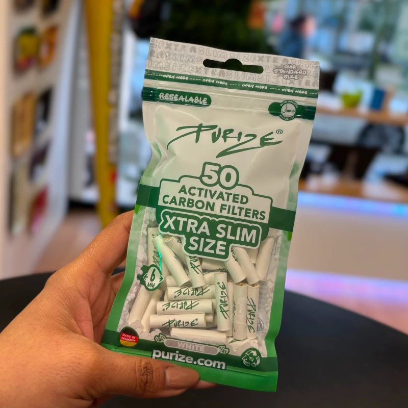 Filtros de Carvão Ativado – Purize - 50un Mama Kana