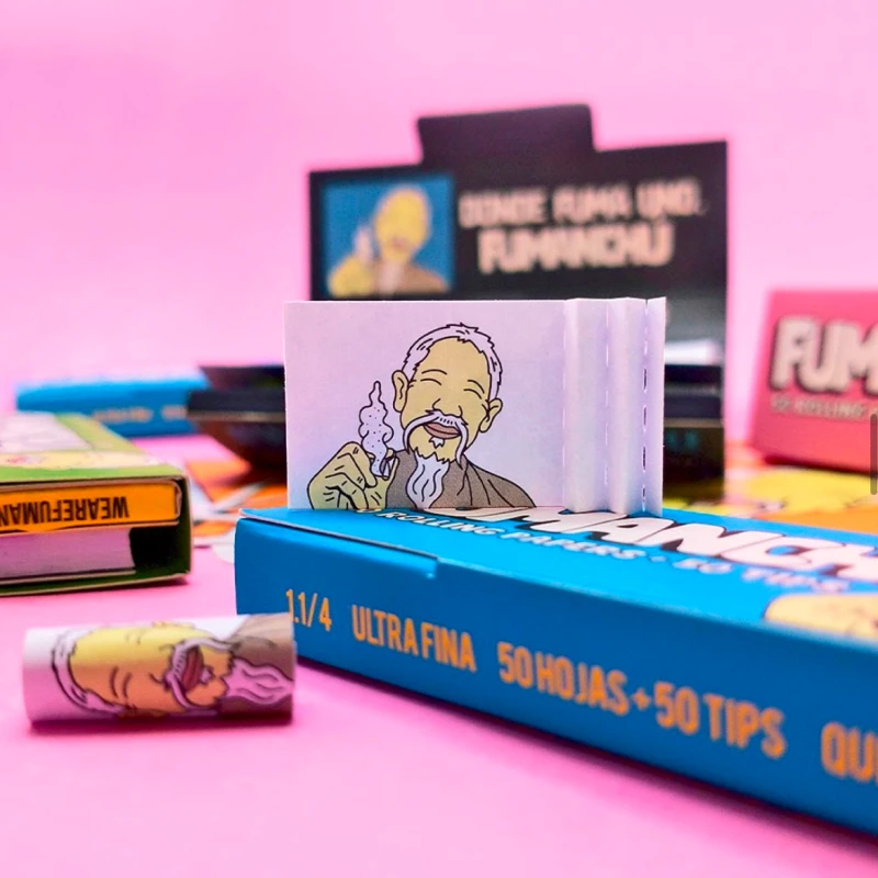 Mortalhas 1 1/4 com Filtro - Fumanchú Mama Kana