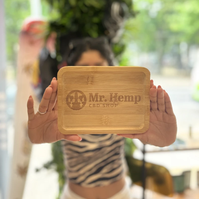 Tabuleiro de Madeira - Linha Mr Hemp Mama Kana